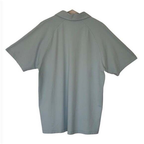 Peak Performance Pocket Polo Shirt XXL Baby Blue Score J Athletic Classic GUC - Picture 3 of 9